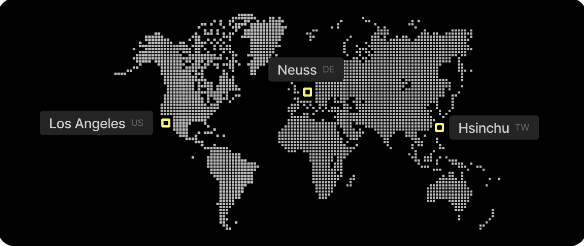About Us Map
